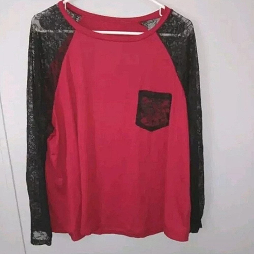 Shein Curve Womens 4XL Blouse 3/4 Sleeves